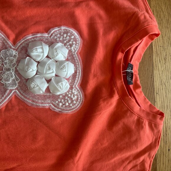 MINOUU WOMEN T-SHIRT SIZE M/L - Picture 4 of 5